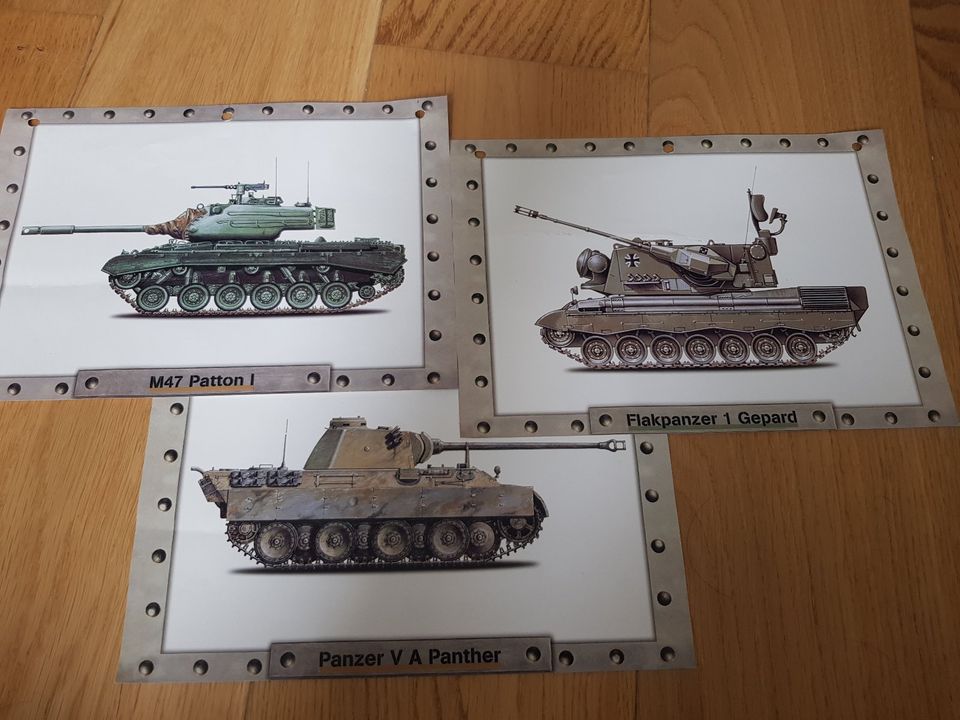 3x Panzer Sammelblätter (Atlas Verlag) in Berlin