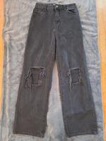 Schwarze Jeans mit Löchern von Bershka Hessen - Pohlheim Vorschau