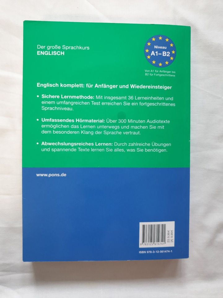 Englisch lernen 2x Set Buch CD Kurs Anfänger Fortgeschrittene in Metzingen