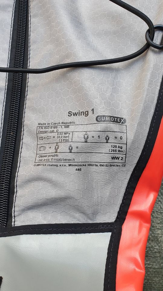 Gumotex Swing 1 in Hausen bei Würzburg