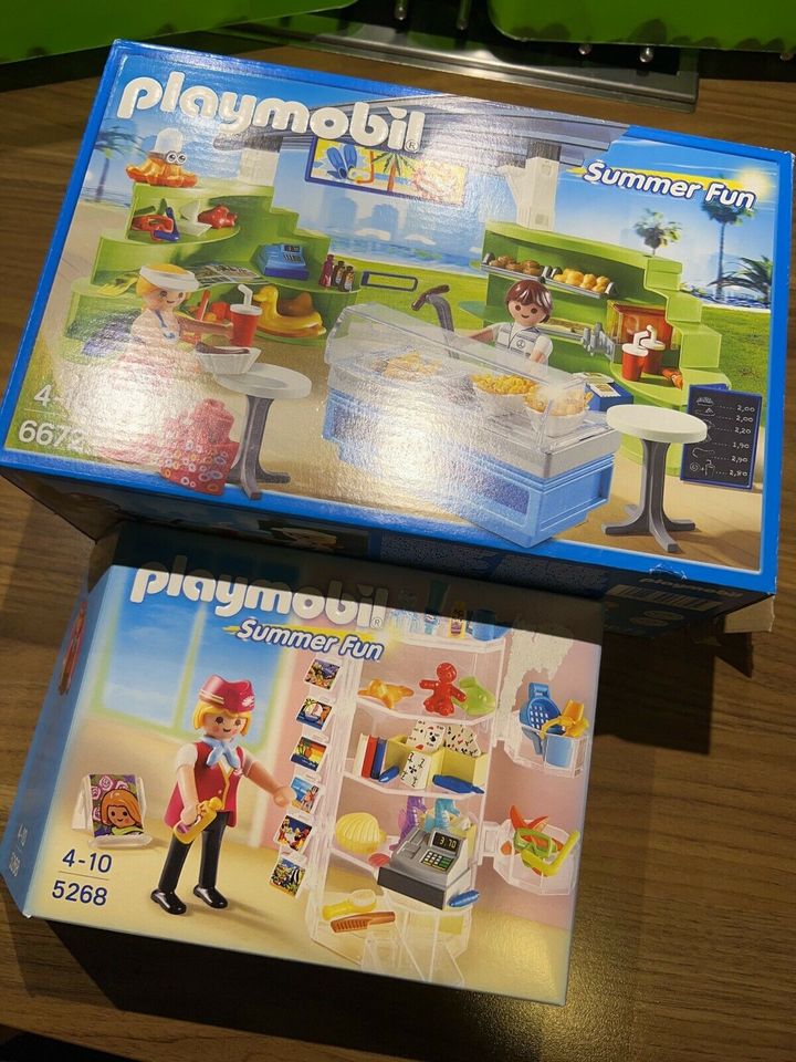 Playmobil Summer Fun 6672 Kiosk + 5268 Hotelshop in Verl