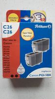 Drucker Patronen für Canon von Pelikan C26 2 x schwarz + Patronen Bayern - Zeilarn Vorschau