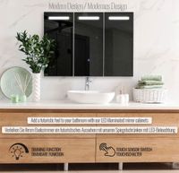 Badezimmer Spiegelschrank LED Wandschrank Nordrhein-Westfalen - Niederzier Vorschau