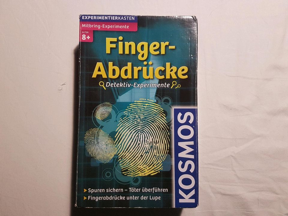 Finger Abdrücke Experimentierkasten wie neu Kosmos in Berlin