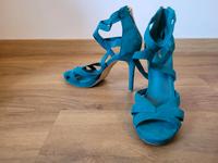 High Heels, Sandalen, Damenschuhe Gr. 38, petrol Nürnberg (Mittelfr) - Nordstadt Vorschau