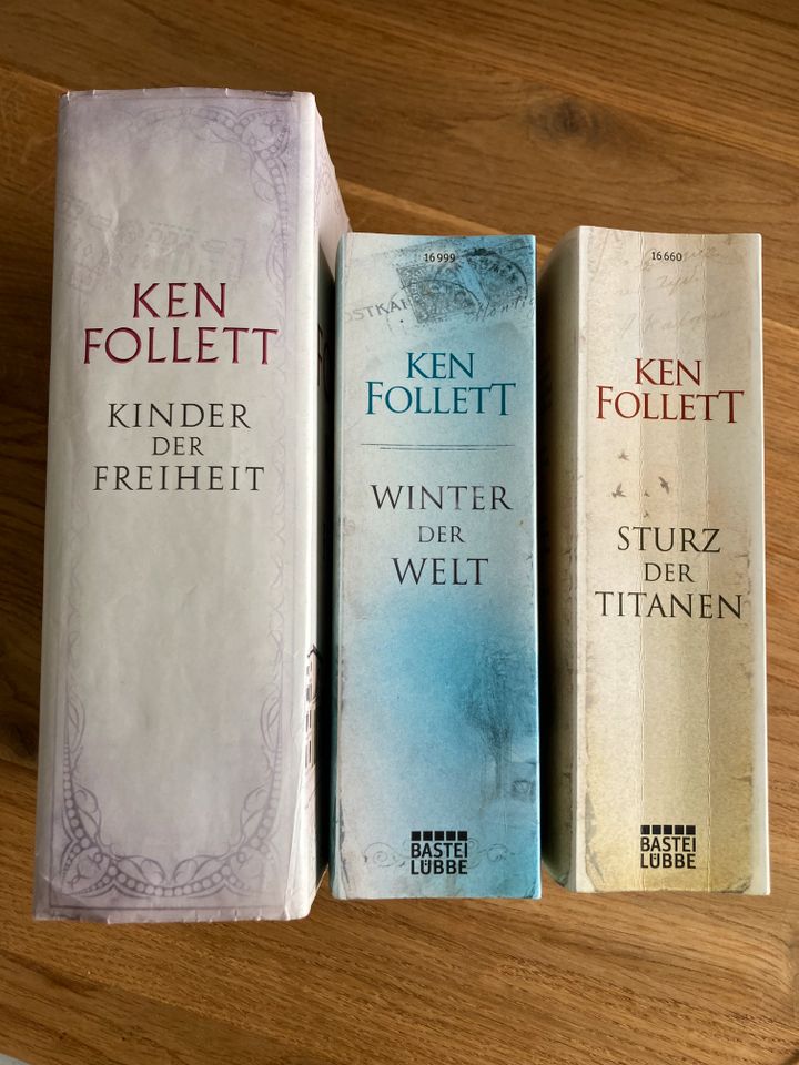 Ken Follett, Jahrhundertsaga, 3 Bücher in Limburg