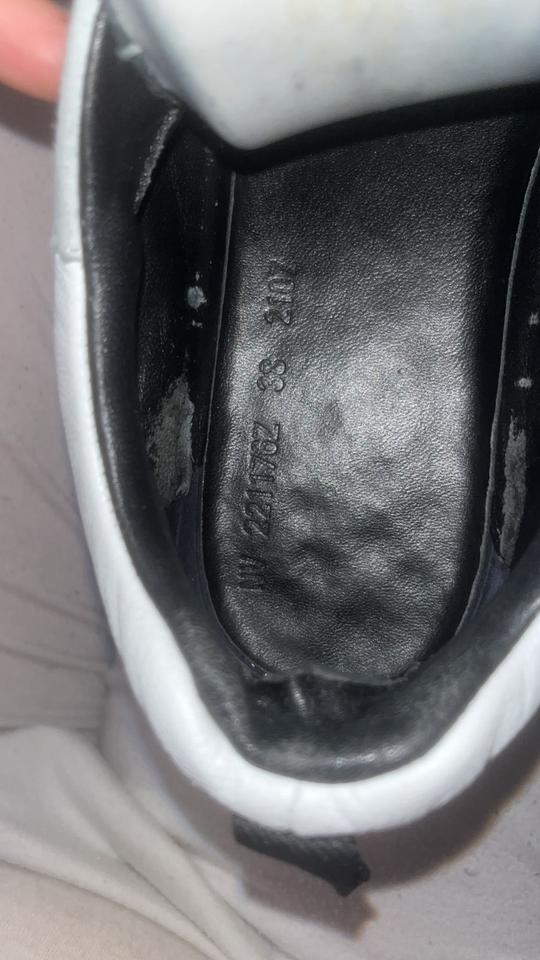 Original HERMÈS Sneaker in grau/ schwarz/ weiß, Größe 38 in Hanau
