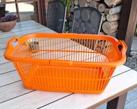 DDR VEB Pneumant Wäschekorb, 68 cm, Orange Sachsen-Anhalt - Zahna-Elster Vorschau