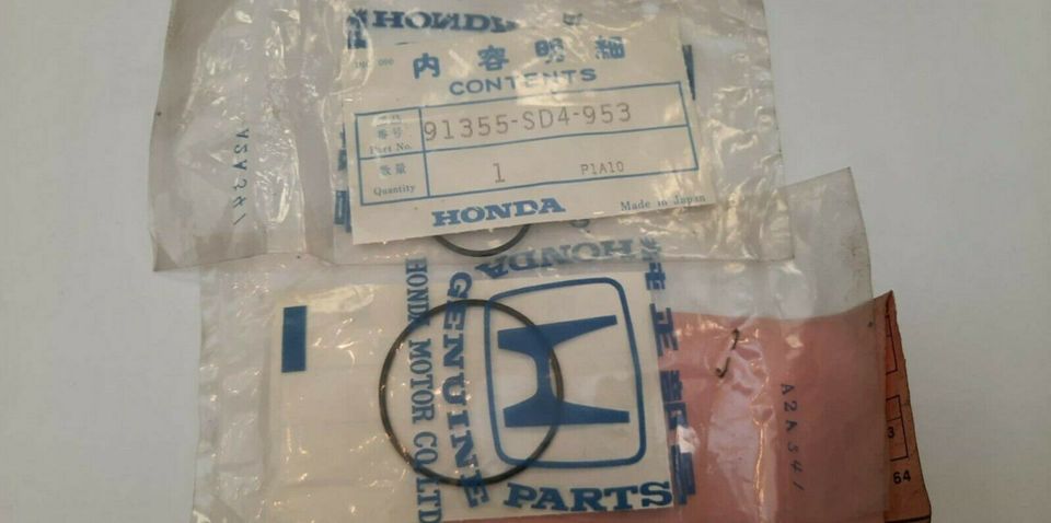 Honda Civic Prelude Part No.: 91355-SD4-953  O-Ring (37X1.5) in Korschenbroich