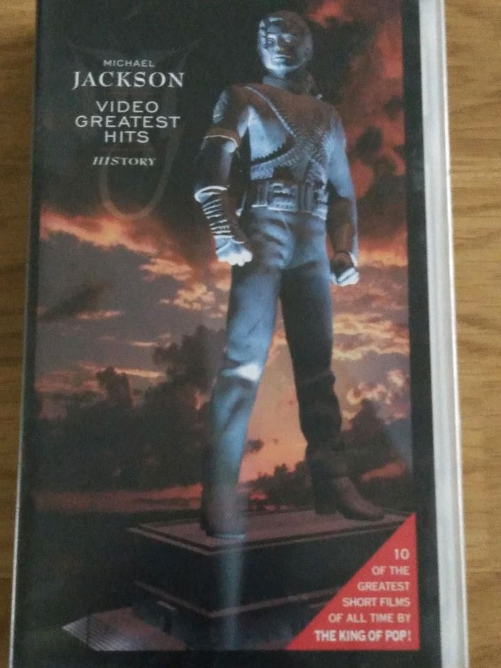 Michael Jackson History Greatest VHS Hits King of Pop in Wadgassen