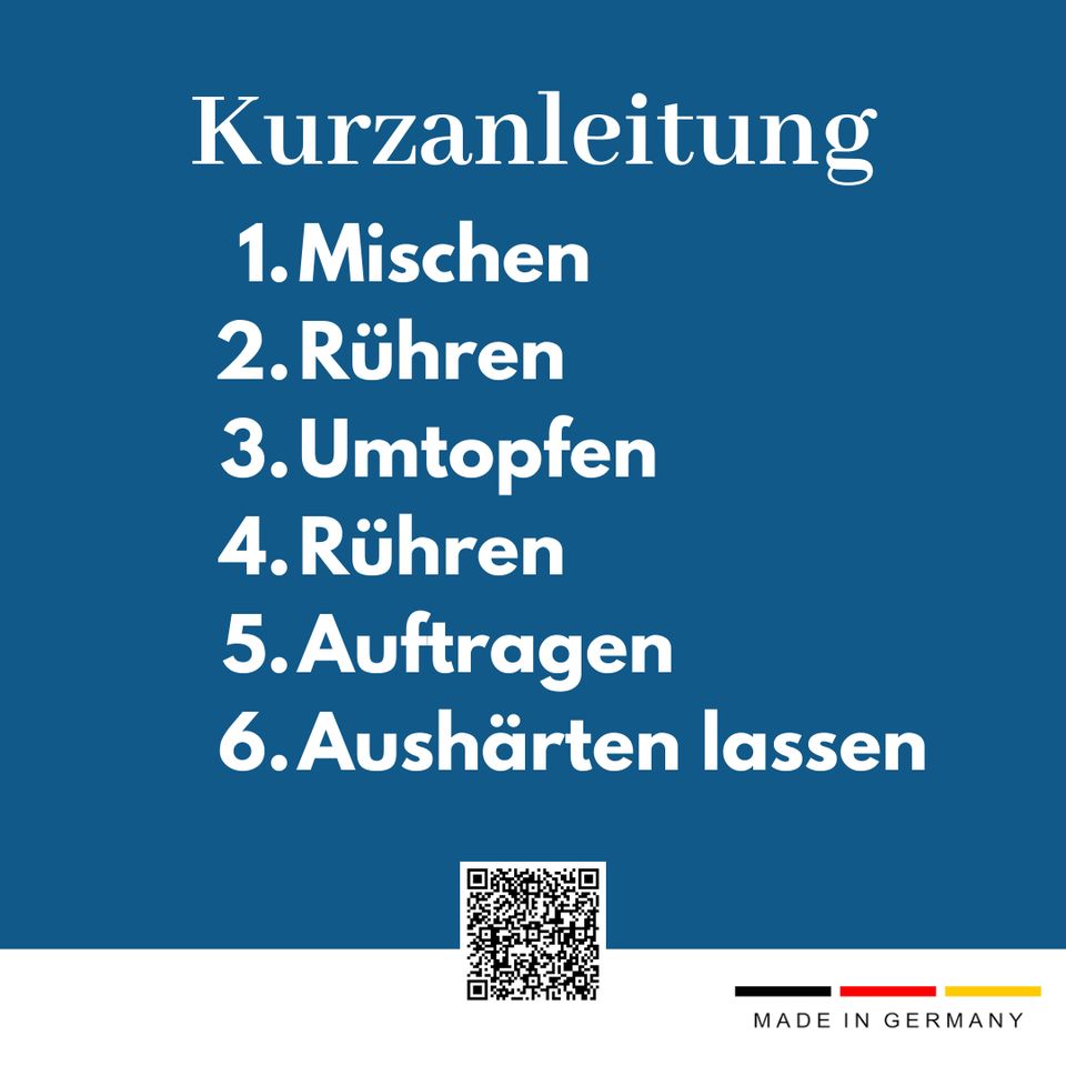 2K Epoxidharz-Beschichtung Grundierung (Harz und Härter) für den Erstanstrich. Transparente Grundierung aus Epoxidharz. fugenlose Bodenbeschichtung, Designboden Beschichtung, in Neuss