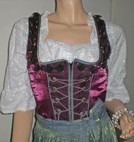 SPIETH & WENSKY Dirndl + Schürze 34 36 Pflaume Schwarz Rosen München - Milbertshofen - Am Hart Vorschau