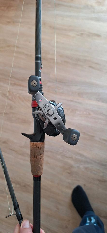 Abu Garcia Vendetta 632H 60/100 Jerk Angelrute +inkl. Orra Winch2 in Groß Wittensee