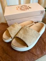 Apple of Eden Slide Sandale Gr.39 beige Sand Hamburg-Nord - Hamburg Winterhude Vorschau