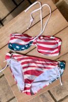 USA flag Sport Bikini Badeanzug Beachwear Strandmode Schwimm Baden-Württemberg - Michelfeld Vorschau