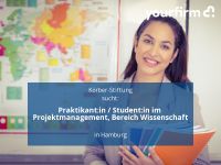 Praktikant:in / Student:in im Projektmanagement, Bereich Wissensc Hamburg-Mitte - Hamburg St. Pauli Vorschau