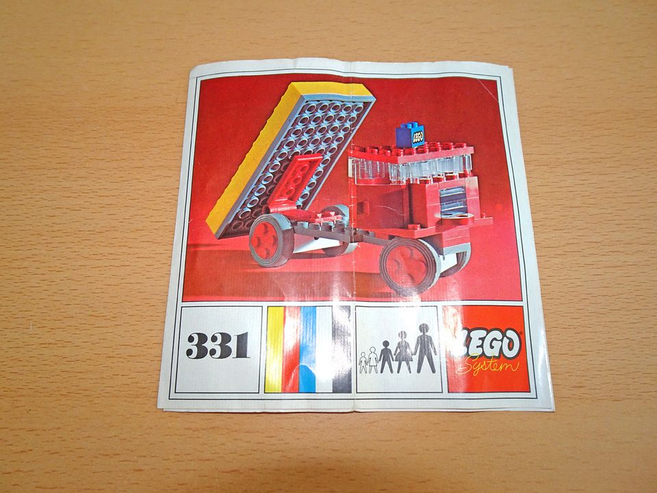 Lego Dump Truck, 1967, LKW, Nr. 331, Lego-Systems in Troisdorf