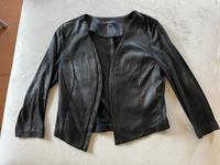 Comma Jacke schwarz Waschlederartig Gr. 34 Bayern - Altenmünster Vorschau