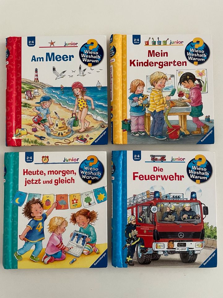 Wieso Weshalb Warum Junior, 4 Bücher in Hamburg