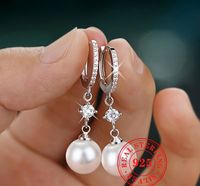 Creolen Perlen Ohrringe 925 Silber Schmuck Rheinland-Pfalz - Mainz Vorschau