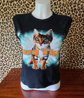 H&M Katze Easy Tiger Shirt Top Girlie S Saarland - Überherrn Vorschau