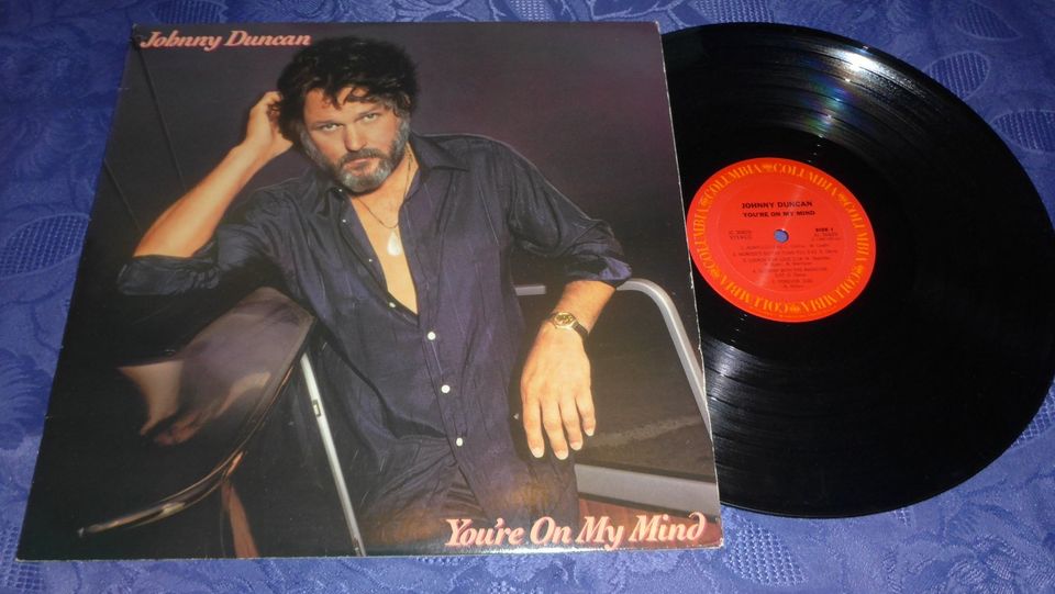 LP Johnny Duncan: You´re On My Mind - USA Columbia JC 36829 in Centrum