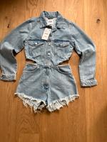 Jumpsuit/ Overall Jeans Zara Gr.M NEU mit Etikett NP 45,95€ Berlin - Lichterfelde Vorschau