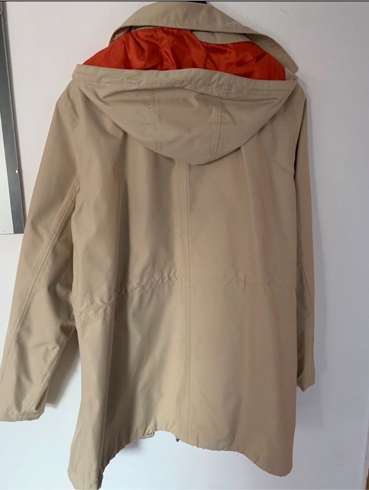 Lands End Jacke Uebergangsjacke Regenjacke Gr L beige in Fürth