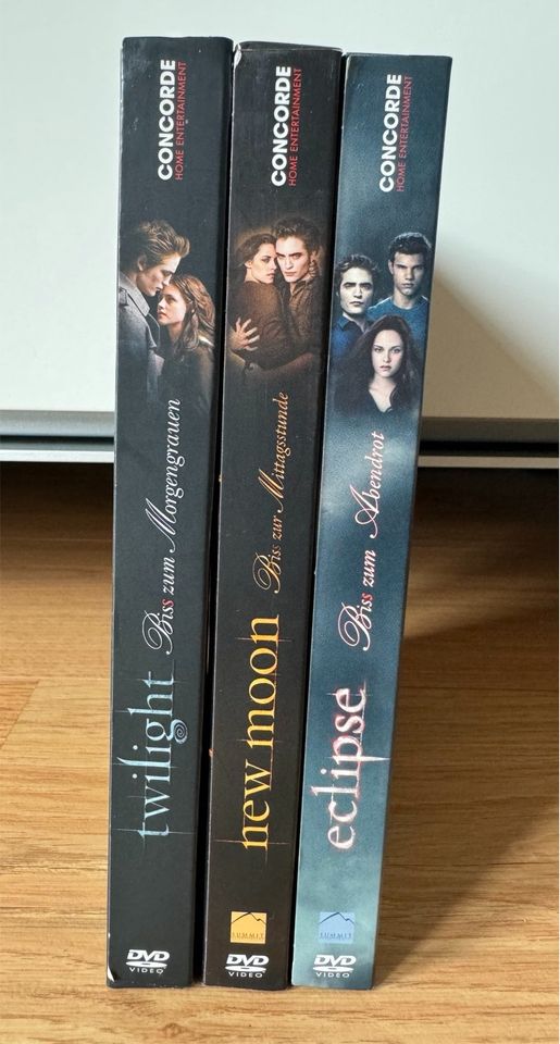 DVDs „Die Twilight-Saga“: Twilight, New Moon und Eclipse in Potsdam