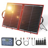 100W faltbar Solarpanel Autobatterie/Wohnmobil Solaranlage Set Hessen - Weilburg Vorschau