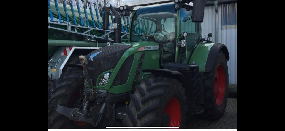 Fendt 722 VARIO Schlepper Traktor zu vermieten in Luhnstedt