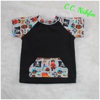 T-Shirt mit Tasche Gr. 62 selbst genäht Handmade Neu Niedersachsen - Ilsede Vorschau