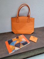 Handtasche 3-tlg Geldbörse Schal 30x170 orange Neu Schultertasche Bayern - Schweinfurt Vorschau