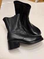 Leder Stiefeletten schwarz Office Größe 37 Düsseldorf - Eller Vorschau