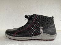 Remonte knöchelhohe Schnür Schuhe schwarz Muster Größe 38 Nürnberg (Mittelfr) - Oststadt Vorschau
