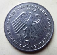 2 DM Heuss 1972 G  Die Münze ist magnetisch Nordrhein-Westfalen - Neukirchen-Vluyn Vorschau