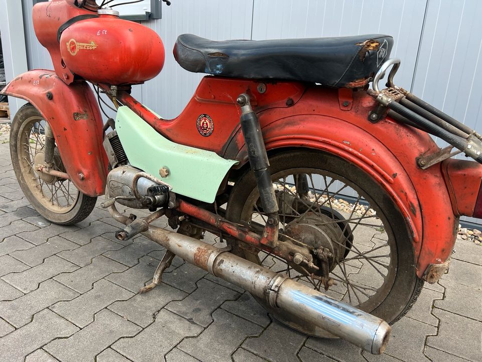 Simson Star SR4-2/1 SR4-2 SR4 1973 Moped Mofa Roller E58 in Osterweddingen