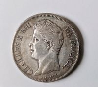 Münze Frankreich 5 Francs 1829 M Charles X Silber Bayern - Schechen Vorschau