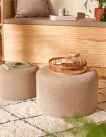 2x Hocker Fußhocker 50x30 Sostrene Grene Beige Hessen - Kassel Vorschau