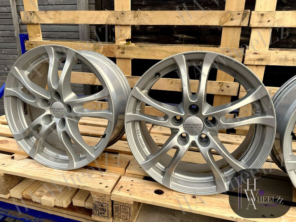 SUPER ZUSTAND ➡️ ANZIO 17 Zoll Alufelgen 5x112 ET42 Felgen ➡️ Mercedes E W211 W212 CLA A B W177 VW Caddy Tiguan Passat B5 B8 CC Audi A4 B6 B7 Q2 TT Q3 Seat Leon Ateca Exeo Skoda Kodiaq Superb Octavia in Bünde