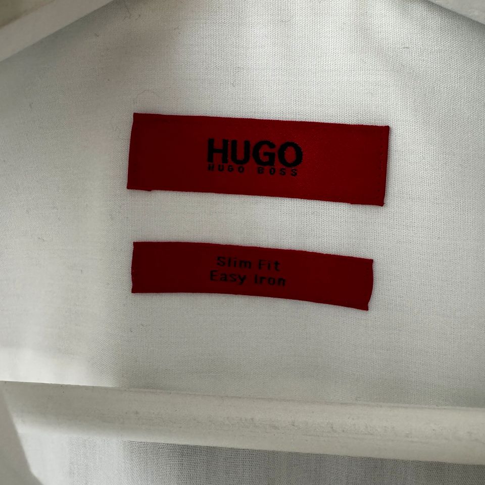 Hugo Boss Slim Fit Easy Iron Hemden 39 in Königstein im Taunus