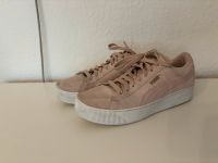 Rosa Wildleder Sneaker Puma Größe 39 Niedersachsen - Hildesheim Vorschau