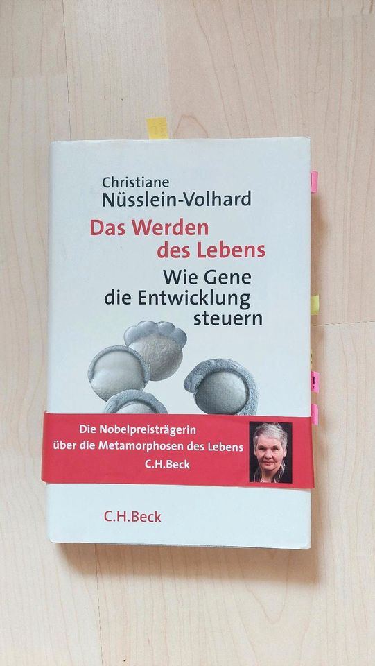 Das Werden des Lebens, Christiane Nüsslein-Volhard, CNV, Buch in Lützelbach