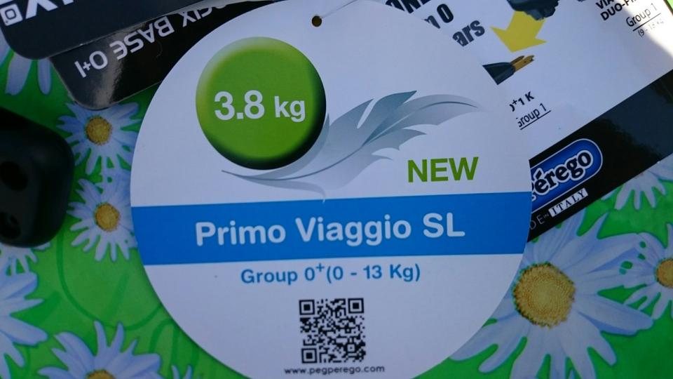 Primo vaggio SL Babyschale 0-13kg + Isofix. Peg Perego +Zubehör in Bad Salzungen