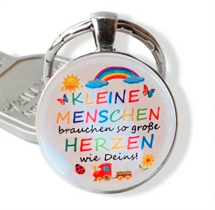Schlüsselanhänger Erzieher Tagesmutter Kindergarten Abschied in Künzell