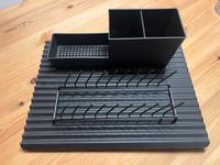Ikea Rinnig Abtropfgestell Utensilienhalter schwarz Bayern - Veitshöchheim Vorschau