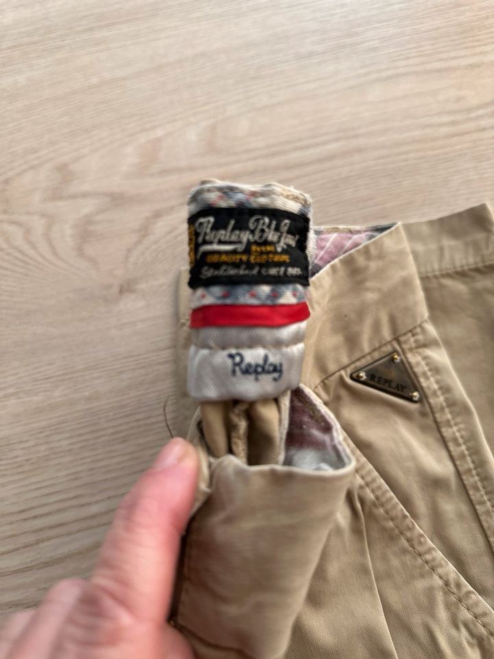 Replay Chino Gr.25 beige wie neu in Hückeswagen