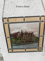 Glasbild im Bleirahmen Lübecker Salzspeicher Lübeck - St. Lorenz Süd Vorschau