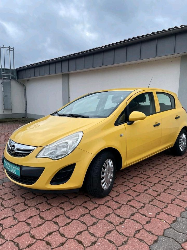 Opel Corsa D 1.2 Navigation Rückfahrkamera 1. Hand TÜV neue in Henstedt-Ulzburg