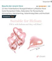 Herz Ballon / Heliumballon Geschenk Muttertag / Valentinstag / Nordrhein-Westfalen - Gelsenkirchen Vorschau
